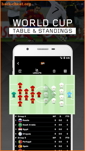 Football Live Spain - World Cup 2018 screenshot