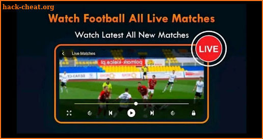 Football Live Streaming App screenshot