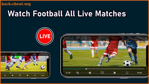 Football live TV App screenshot