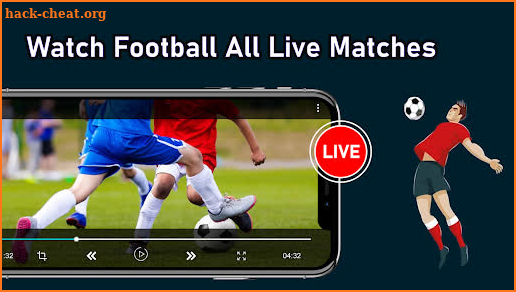 Football live TV App screenshot