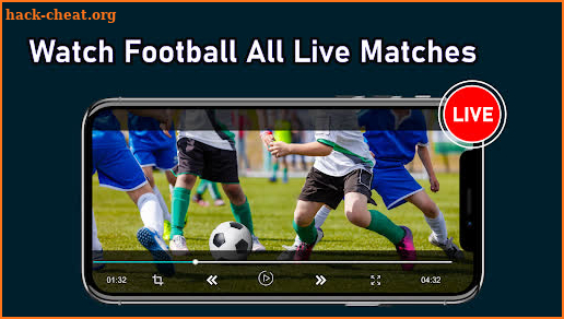 Football live TV App screenshot