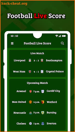 Football Live TV : Live Score screenshot