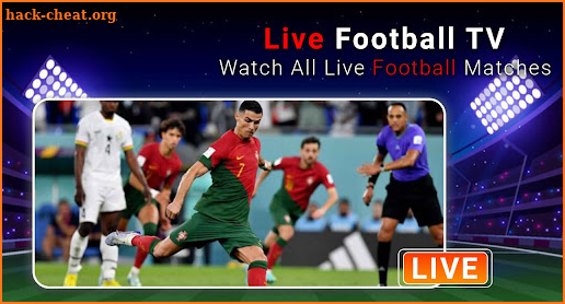 Football live tv match screenshot