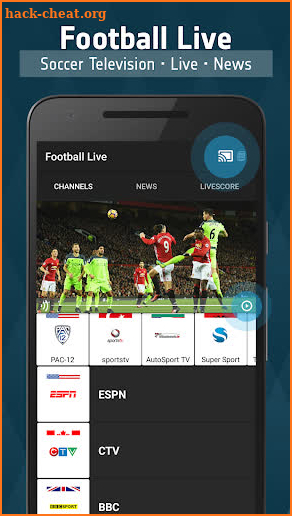 Football Live TV - Soccer Television screenshot