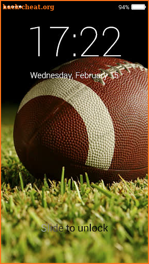 Football Lock Screen screenshot