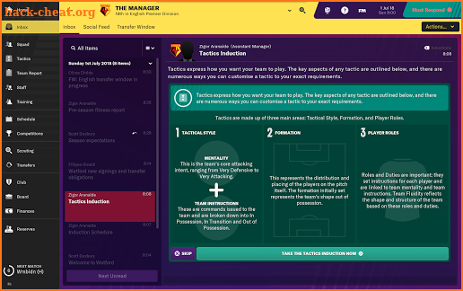 Football Manager 2019 Touch screenshot