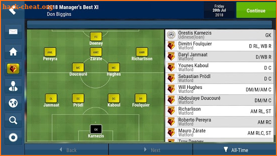 Football Manager Mobile 2018 screenshot