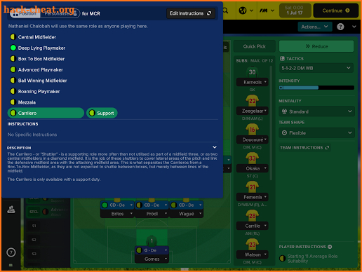 Football Manager Touch 2018 screenshot