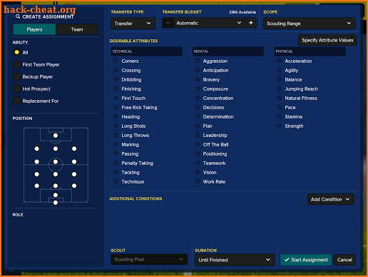 Football Manager Touch 2018 screenshot