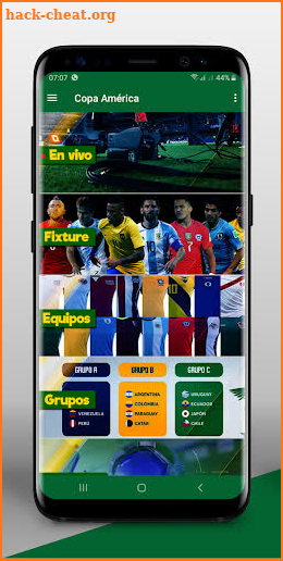 Football Mobile TV - Copa América screenshot