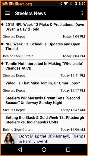 Football News - Steelers screenshot