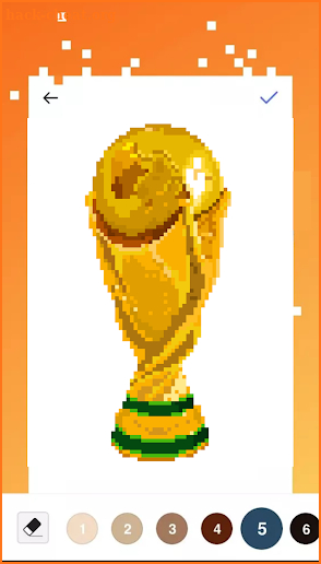 Football Pixel Art - Color By Number screenshot