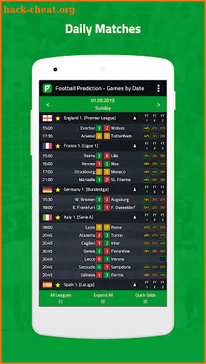 Football Prediction screenshot