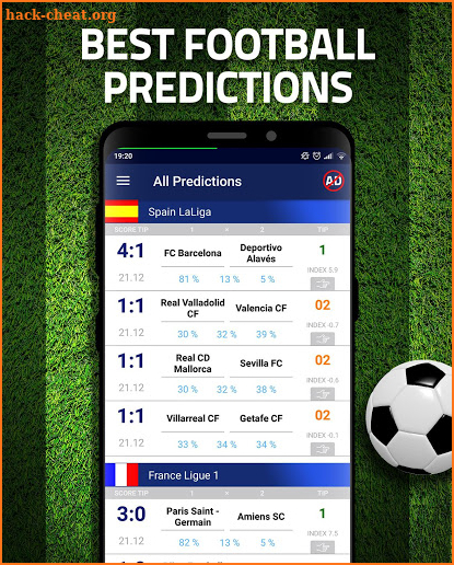 Football Predictions : Free Betting Tips All Today screenshot