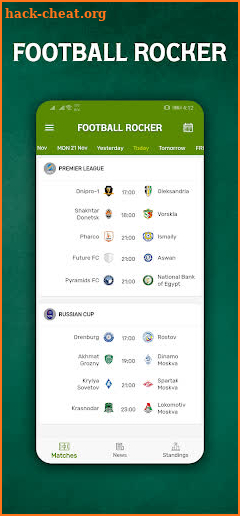 Football Rocker - Live Score screenshot