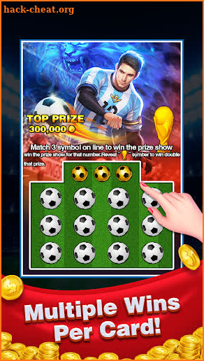 Football Scratch Craze screenshot