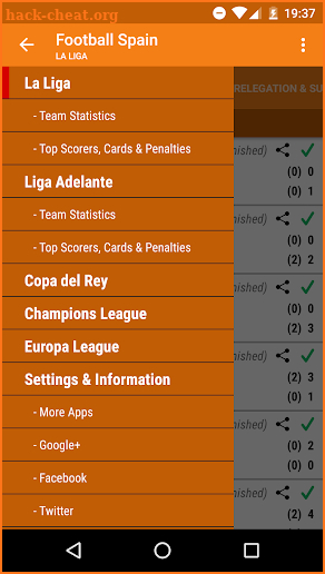 Football Spain screenshot