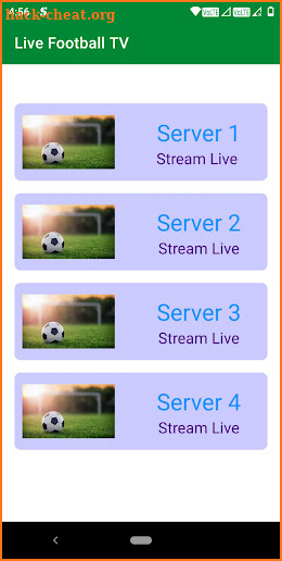 Football TV Live App screenshot