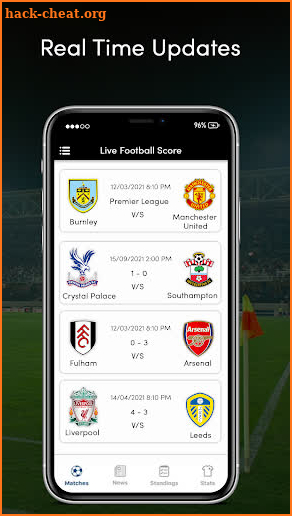 Football TV Live Streaming HD - Live Football TV screenshot