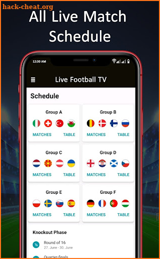 Football TV Live Streaming HD - Live Football TV screenshot