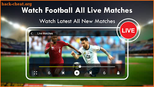 Football TV Live Streaming HD - Live Football TV screenshot