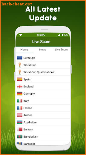 Football TV Live Streaming HD - Live Football TV screenshot