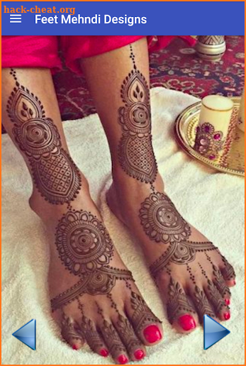 Foot/Feet/Leg Mehndi Designs 2019 screenshot