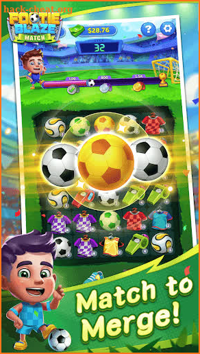 Footie Blaze Match screenshot