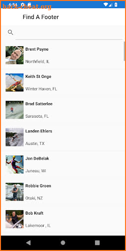 Footin - Join the Barefoot Waterskiing Community screenshot