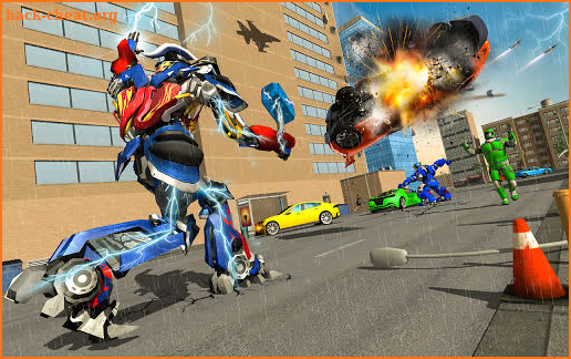 Force Strike Hammer Robot War screenshot