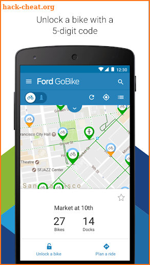 Ford GoBike screenshot