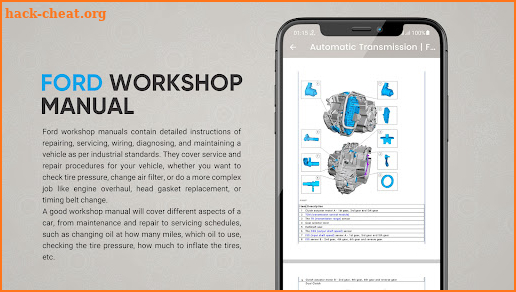 Ford Service Manual & Wiring Diagram Library screenshot