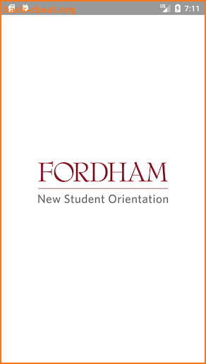 Fordham Rose Hill Orientation screenshot