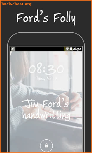 Ford’s Folly FlipFont screenshot