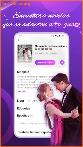 Foreader - Disfruta de romance screenshot