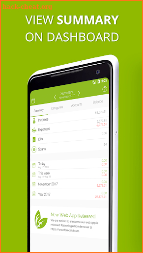 Foreceipt - Receipt Scanner & Expense Tracker App screenshot