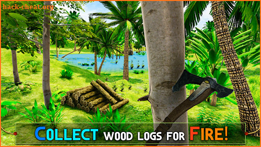 Forest Camping Survival Simulator - Camping Games screenshot