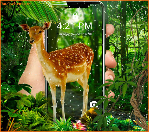 Forest Elk APUS Live Wallpaper screenshot