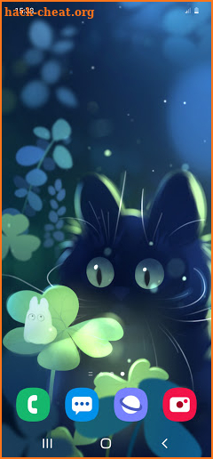 Forest Kitten Live Wallpaper screenshot