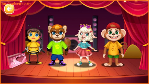 Forest music party - dress up screenshot