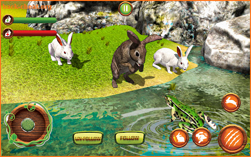 Forest Pet Bunny Simulator – Wild Rabbit Games screenshot