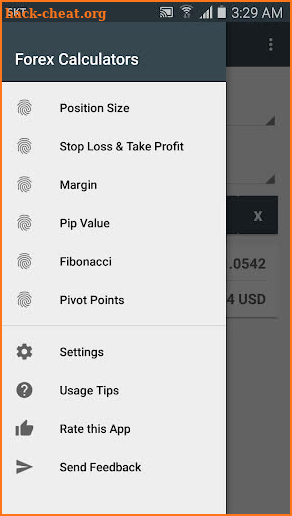 Forex Calculators screenshot