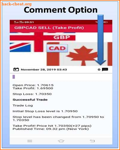 Forex Signals -Make Profit Dai screenshot