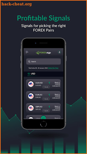 FOREXalgo Trading Signals screenshot