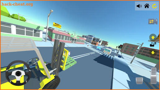 Forklift Animal Transport Rescue Game screenshot