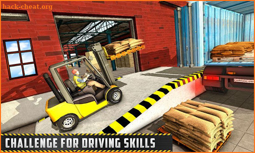 Forklift Simulator Cargo Transport Driving Games screenshot