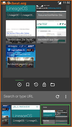 F|L|OSS Browser screenshot