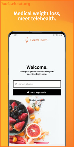 Form Health screenshot