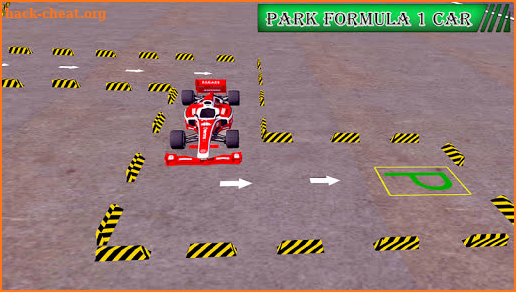 Formula 1 Car Parking Simulator screenshot