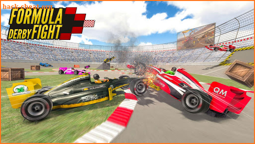 Formula Car Crash Derby : Demolish Car Games 2020 screenshot